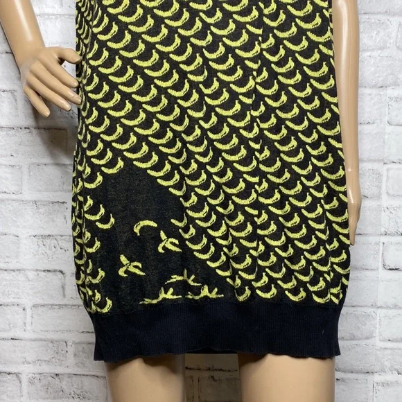 Sonia Sonia Rykiel banana print tunic sweater